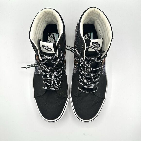 Vans x Discovery Tiger Comfycush SK8 HI Sneakers Mens Size 9 Project Cat main image 14